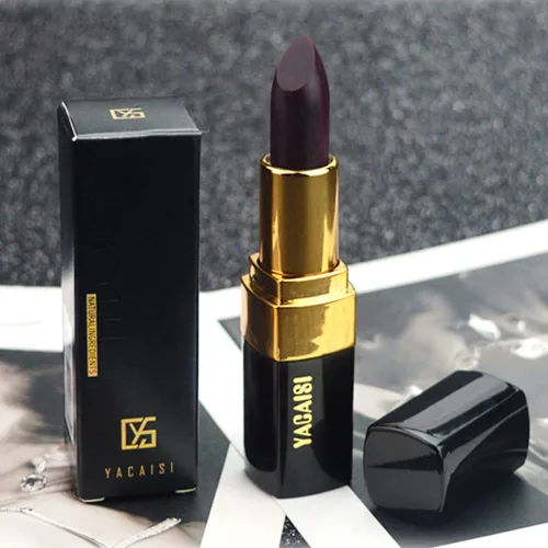 Miniatura 7 de Lápiz labial que cambia de color, Bálsamo labial mágico que cambia de color (Negro a Rojo ladrillo), Lápiz labial hidratante natural Labiales