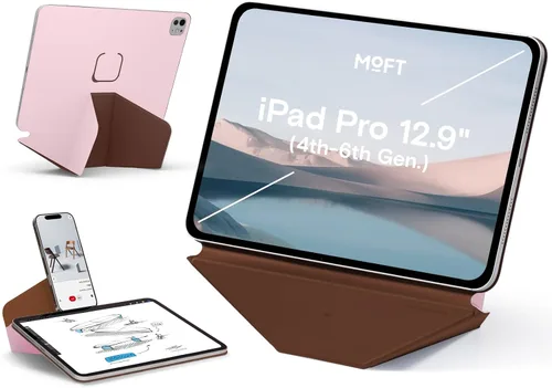 Miniatura 31 de MOFT Soporte dinámico para tablet compatible con iPad mini A17 Pro 2024 y iPad mini 6th A15 2021, funda magnética delgada para tablet con más de 20