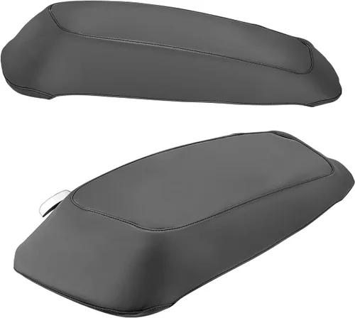 Miniatura 8 de Mofun Funda protectora de piel sintética para alforjas con tapa de altavoz, compatible con Harley Touring Road King Electra Road Street Glide