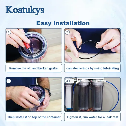 Miniatura 5 de 151120 - Junta tórica para filtro de agua compatible con carcasa de filtro de agua Pentek Culligan y American Plumber, sustituye a 152030 y W34-OR