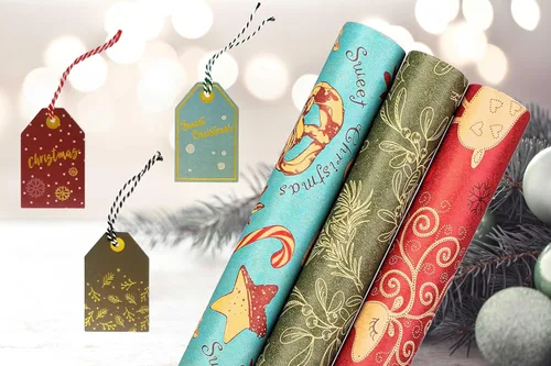 Miniatura 9 de Sets de papeles para envolver Navideños, 1