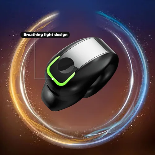 Miniatura 7 de Auriculares Bluetooth de oreja abierta: auriculares de conducción de aire con auriculares de clip y estuche de carga para correr y entrenar