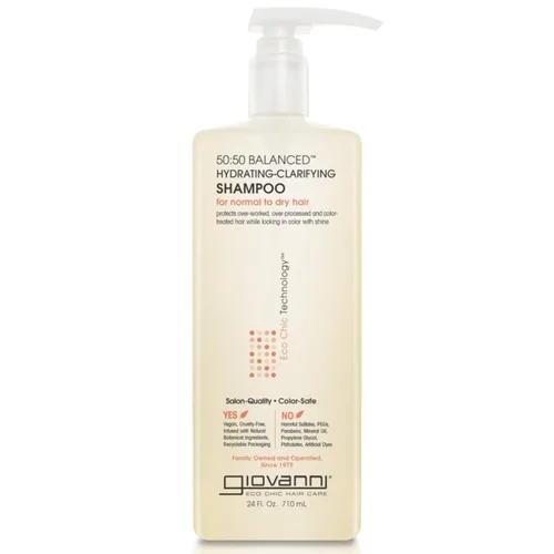 Miniatura 13 de GIOVANNI ECO CHIC 50:50 Champú aclarante hidratante equilibrado – Deja el cabello equilibrado para cabello sobreprocesado, proporciona humedad
