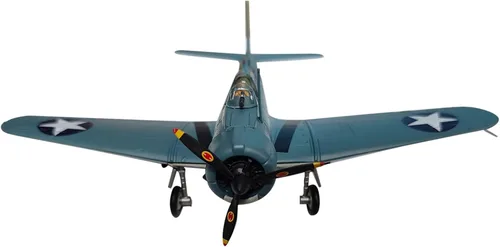 Miniatura 6 de MOUDOAUER 1:72 Aleación SBD Dauntless Dive Bomber Modelo Avión Modelo Simulación Aviación Ciencia Exposición Modelo Colección