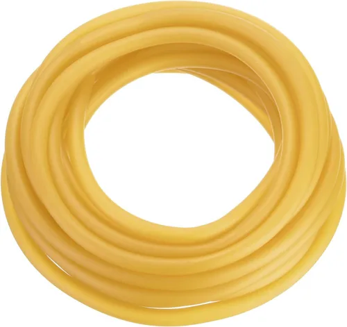 Miniatura 10 de Tubo de goma de látex natural de 1/4 de pulgada de diámetro interior x 3/8 pulgadas de diámetro exterior, manguera de goma de 26 pies altamente Rojo