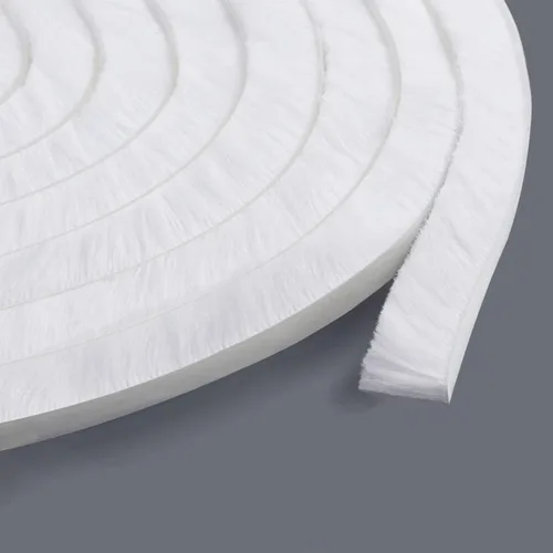 Miniatura 16 de Burlete de cepillo de 0.6 pulgadas, 33 pies, sello de aislamiento de ventana, tira de sello de ranura para tarjetas, burlete para puerta y ventana