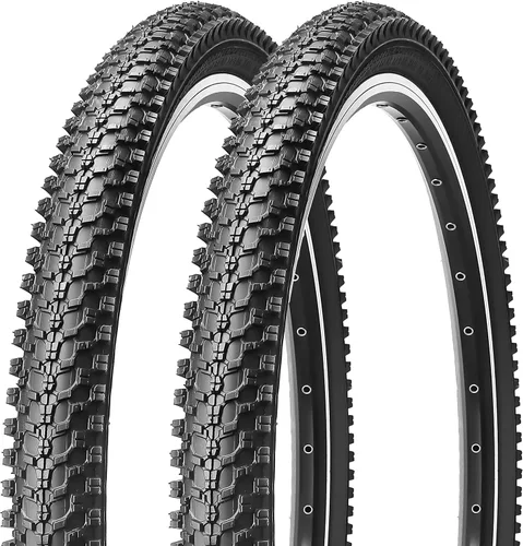 Miniatura 13 de MOHEGIA Llantas de bicicleta de montaña – 20/24/26/27.5 pulgadas plegables de repuesto de neumáticos de bicicleta MTB, cuentas de acero todo terreno