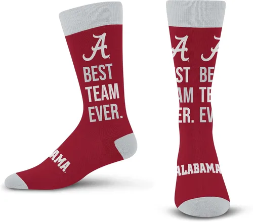Miniatura 52 de For Bare Feet NCAA Unisex Best Team Ever Crew Sock Ncaa
