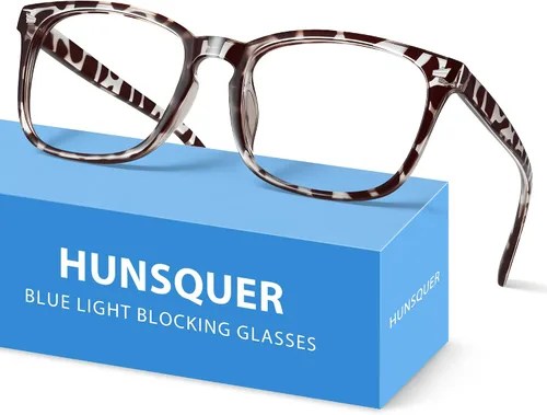 Miniatura 11 de hunsquer Gafas de luz azul para mujer/hombre, gafas de luz azul para computadora 806803blacktouminblack Leopard