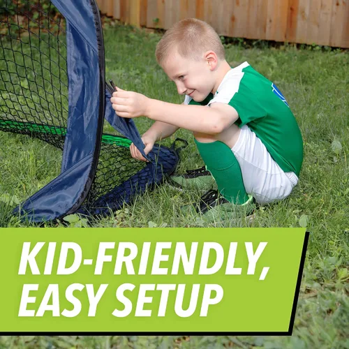 Miniatura 3 de Sport Squad Portable Soccer Goal Net Set