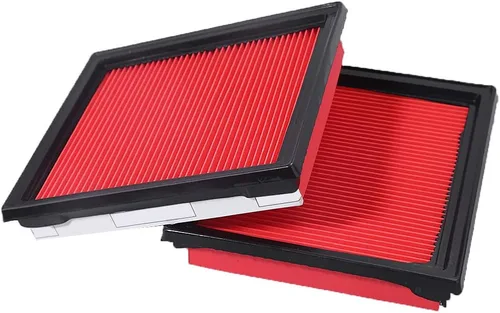 Miniatura 4 de Paquete de 2 filtros de aire de motor 16546JK20A, repuesto para Infinit EX35 EX37 G25 G35 G37 Q40 Q60 QX50 Nissan 350Z 370Z