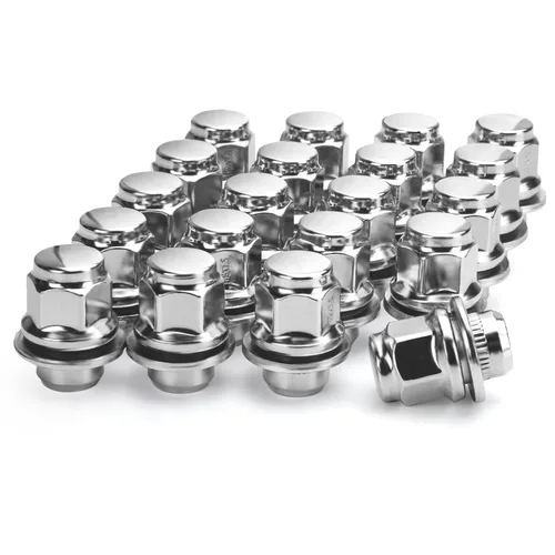 Tuercas Mag de 0.472 in x 1.5 compatibles con Toyota Tacoma Camry Corolla 5 Lug Wheel, M12x1.5 OE Style Aftermarket tuercas para Highlander RAV4