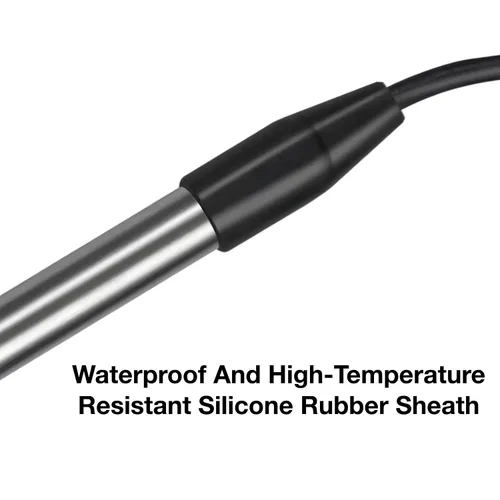 Miniatura 5 de GRILLME Calentador de agua de inmersión de 1500 W, calentador eléctrico portátil totalmente sumergible, calentador de cubo de 5 galones, 100%