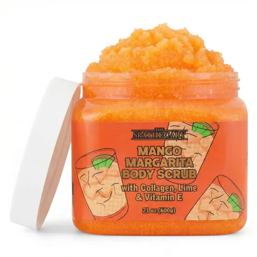 Miniatura 11 de Cotton Candy Sugar Scrub - Exfoliante e hidratante con colágeno y vitamina A, C y E para ayudar a suavizar, suavizar y nutrir la piel radiante