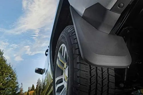 Miniatura 6 de Husky Liners - Protectores de barro delanteros y traseros Chevrolet Silverado 1500 2007-2013, Chevrolet Silverado 2500/3500 2007-2014 con ruedas