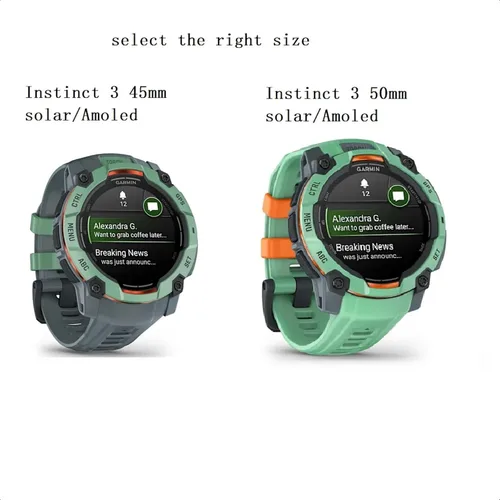 Miniatura 2 de C2D JOY Correa de nailon tejida compatible con Instinct Tactical/Esports/Surf/Camo/Solar Instinct 2/2S Reloj deportivo al aire libre Correr