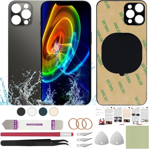 Miniatura 11 de Funda trasera de repuesto compatible con iPhone 8 de 4.7" + Herramientas profesionales (Gris espacial)
