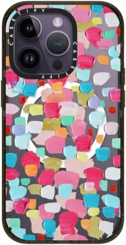 Miniatura 35 de CASETiFY Impact - Funda para iPhone 13 [protección contra caídas de 6.6 pies/compatible con Magsafe] Black Kingsnake, color negro transparente