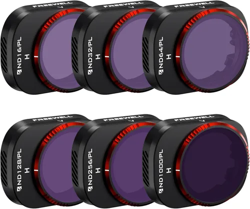 Miniatura 9 de Freewell 16Pack Mega ND, ND/PL, CPL, UV, Snow Mist 1/4, filtros de contaminación lumínica compatibles con Mini 4 Pro