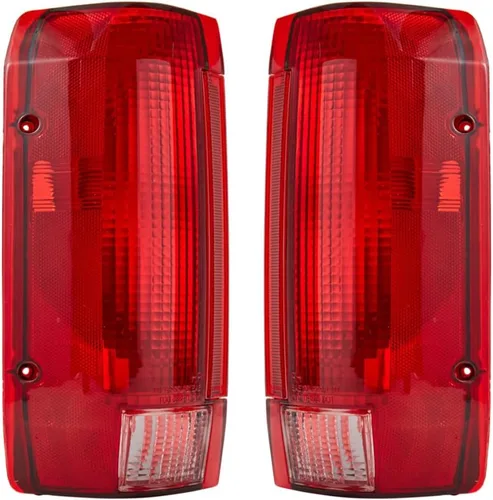 EPIC LIGHTING OE Spec - Luces traseras de repuesto compatibles con Ford 90-96, BRONCO F150, F250, F350, par Luz trasera | Par