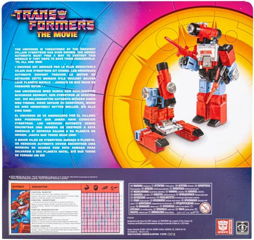 Miniatura 6 de Hasbro F6946 Transformers Retro La Película de Transformers Perceptor Figura de Acción
