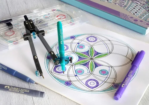 Miniatura 2 de Faber-Castell Broadpen 1554 - Delineador de punta (0.031 in), color violeta