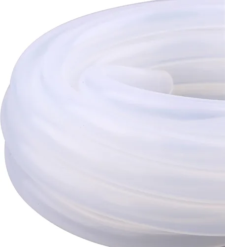 Miniatura 5 de Tubo de silicona – 1/4" ID 3/8" OD grado alimenticio flexible grueso para transferencia de bomba casera 9.8 ft