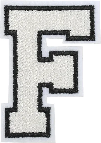 Miniatura 148 de 3 parches de letras termo-adhesivas de 3.14 pulgadas, parche de letras bordadas completo, letras del alfabeto de hierro A-Z, parches para coser