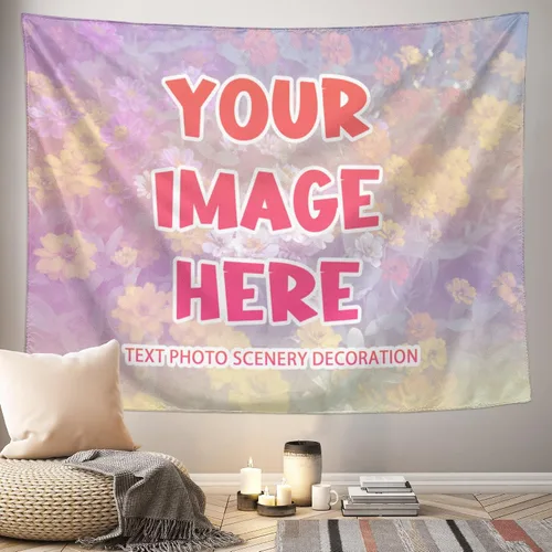 Miniatura 6 de kakapiu Tapiz personalizado, póster personalizado, diseño de tus fotos, collage, decoración para colgar en la pared, bodas, hogar, vacaciones
