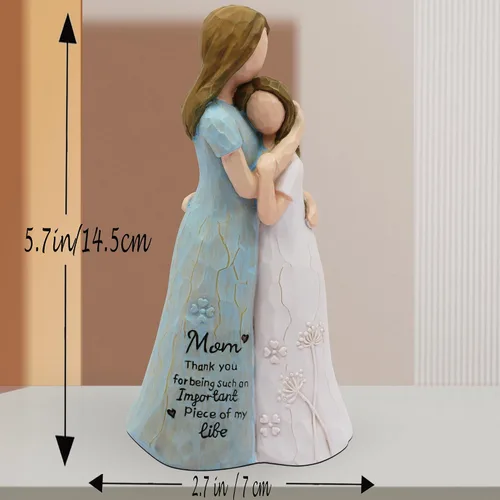 Miniatura 3 de BORLESTA Regalos de cumpleaños para el día de la madre, regalos para mamá de parte de la hija, regalos de madre de la novia, figura esculpida