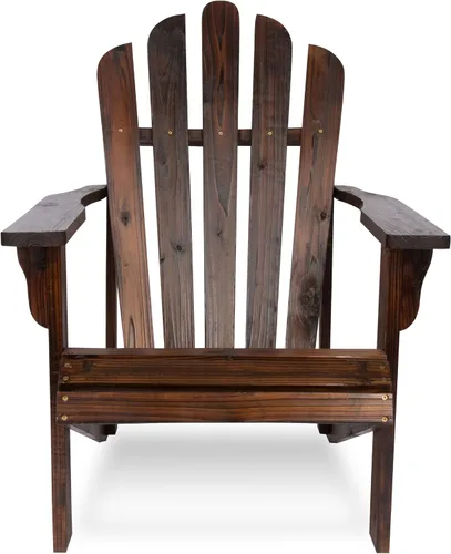 Miniatura 4 de Shine Company – Silla estilo Westport Adirondack, Marrón quemado