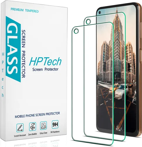 Protector de pantalla de vidrio templado diseñado para Motorola Moto G Stylus (2021), dureza 9H, antiarañazos, sin burbujas