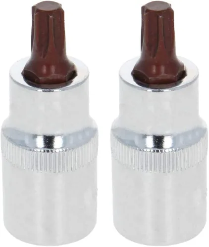 Miniatura 57 de Utoolmart 1/2-Inch Drive x T50 Torx Bit Socket S2 Acero 55mm/2.17" Longitud Auto Reparación Herramienta Listo Impacto 2 Pcs