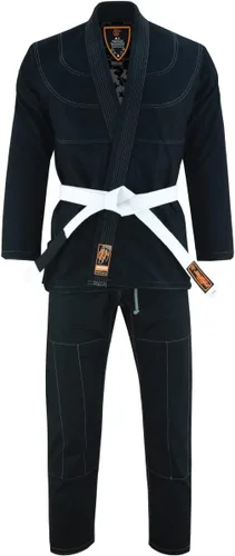 Miniatura 2 de Elvira Skull Interior Sublimado Pro Brazilian Jiu Jitsu BJJ Kimono Gi Uniforme Unisex Cinturón incluido