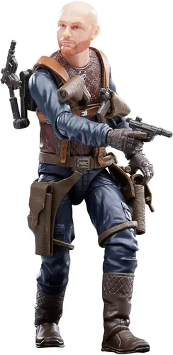 STAR WARS The Black Series Migs Mayfeld - Figura de acción coleccionable de The Mandalorian de 6 pulgadas, juguetes para niños a partir de 4 años