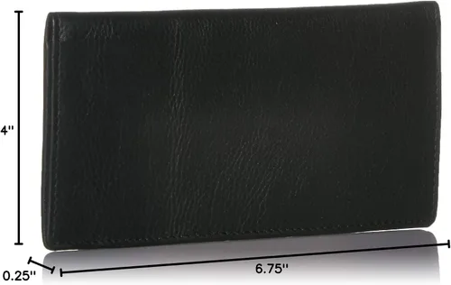 Miniatura 4 de Siskiyou Sports Women's Leather Checkbook Cover