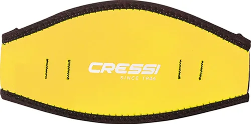 Miniatura 3 de Cressi Funda de neopreno para máscara de buceo, ideal para cabello largo o para identificación Azul