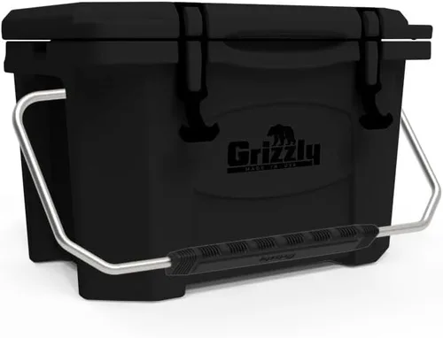 Miniatura 2 de Grizzly 20 Cooler Cofre de hielo de 20 cuartos de galón duradero con aislamiento rotomoldeado Fabricado en Estados Unidos Garantía de por vida