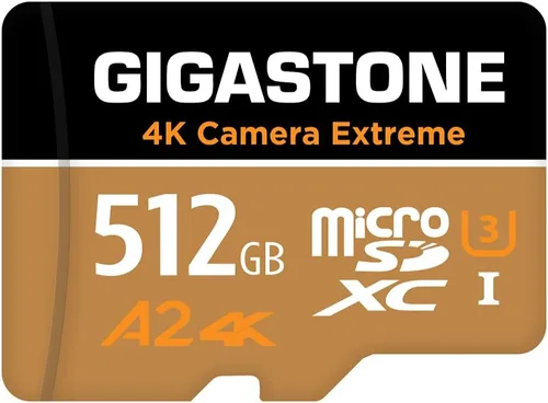 Recuperación de datos de 5 años: tarjeta micro SD de 512 GB, cámara 4K extrema, tarjeta de memoria MicroSDXC para GoPro, cámara de acción, DJI,