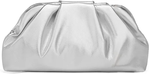 Miniatura 7 de Bolso de mano para mujer, bolso de noche pequeño con cadena de metal extraíble