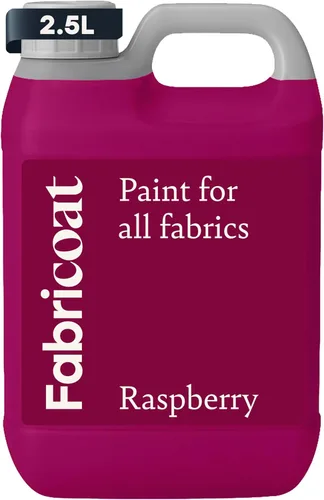 Miniatura 25 de Fabricoat - Pintura textil para muebles - 8.5oz / 250ml Rojo - Restaura o cambia el color de sofás, sillas, tapicerías, muebles blandos, interiores
