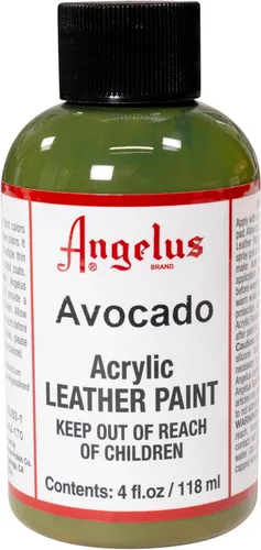 Miniatura 38 de Angelus - Pintura acrílica para cuero, 4 Fl Oz, color blanco - Pintura para cuero profesional flexible, resistente a grietas, arañazos