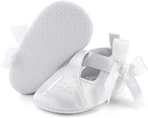 Miniatura 4 de Zapatos de bautizo con suela premium para bebés y niños pequeños