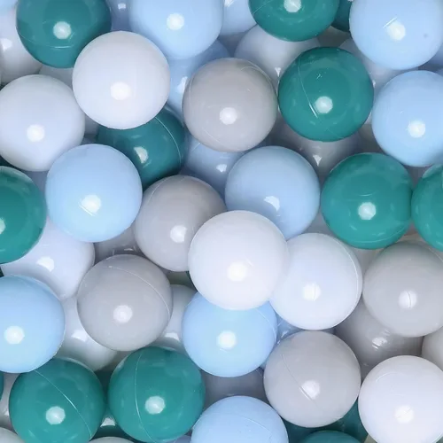Miniatura 27 de GOGOSO Pelotas para Piscinas de Pelotas para Niños Pequeños Paquete de 50 100 200 Pelotas de Plástico con Forma sin Ftalatos sin BPA No Tóxicas