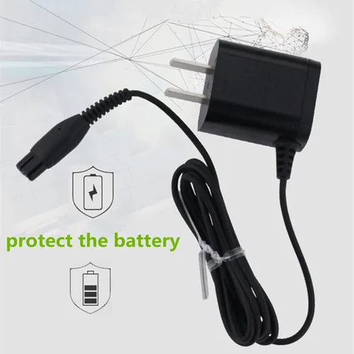 Miniatura 2 de HQ8505 - Cable de carga para afeitadora de 15 V, adaptador de corriente alterna, cable de carga compatible con Philips Norelco S7000 S5000 S3000