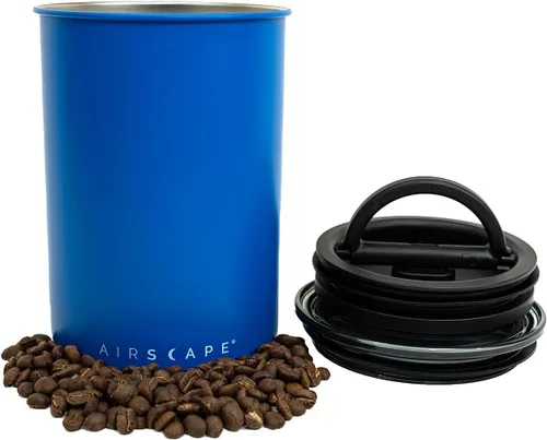 Miniatura 15 de Planetary Design Airscape® - Recipiente de café de acero inoxidable Contenedor de almacenamiento de alimentos Tapa interna patentada de émbolo