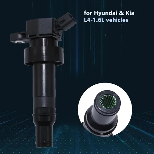 Miniatura 4 de Bobinas de encendido – Paquete de 4 unidades UF652 compatibles con Hyundai & Kia 1.6L 2012-2019 – para Accent, Veloster, Rio & Soul – Reemplaza