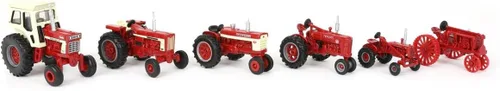 Miniatura 3 de ERTL 1/64 Edición Limitada Farmall 100th Anniversary Juego de tractor fundido a presión para mayores de 14 años, incluye Farmall 100, F-20, M, 560