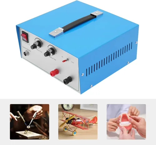 Miniatura 2 de Soldador por puntos de joyería 80A, máquina de soldadura por puntos portátil de mano, equipo eléctrico de soldadura por puntos de 600 W, máquina