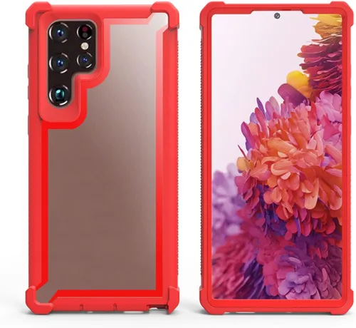 Miniatura 6 de Asuwish Funda de teléfono para Samsung Galaxy S22 Ultra 5G, a prueba de golpes, a prueba de caídas, protección de cuerpo completo, resistente, Negro